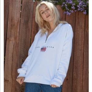 NWOT PacSun Quarter Zip Sweatshirt